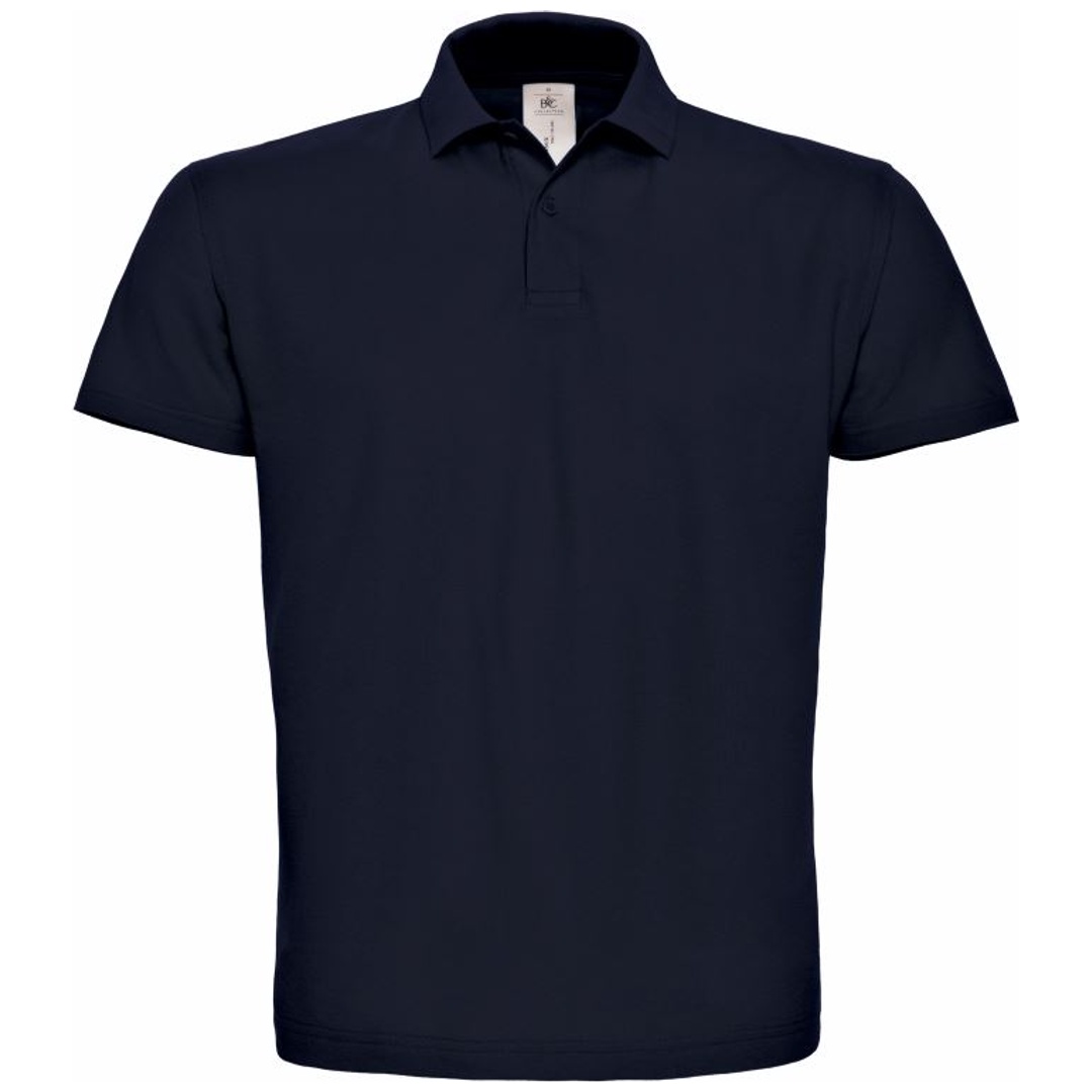 B&C Cotton Classics-01.ID01 Piqué Polo Gr. M navy