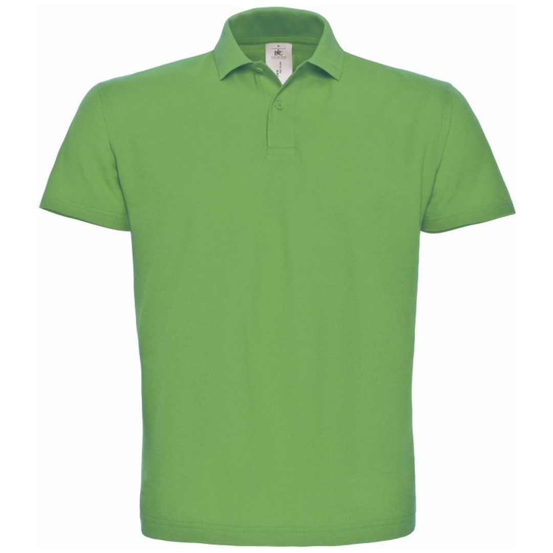 B&C Cotton Classics-01.ID01 Piqué Polo Gr. 3XL real green