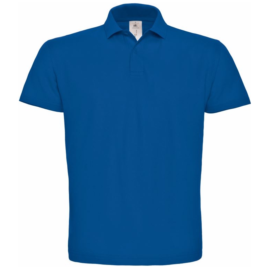 B&C Cotton Classics-01.ID01 Piqué Polo Gr. XL royal blue