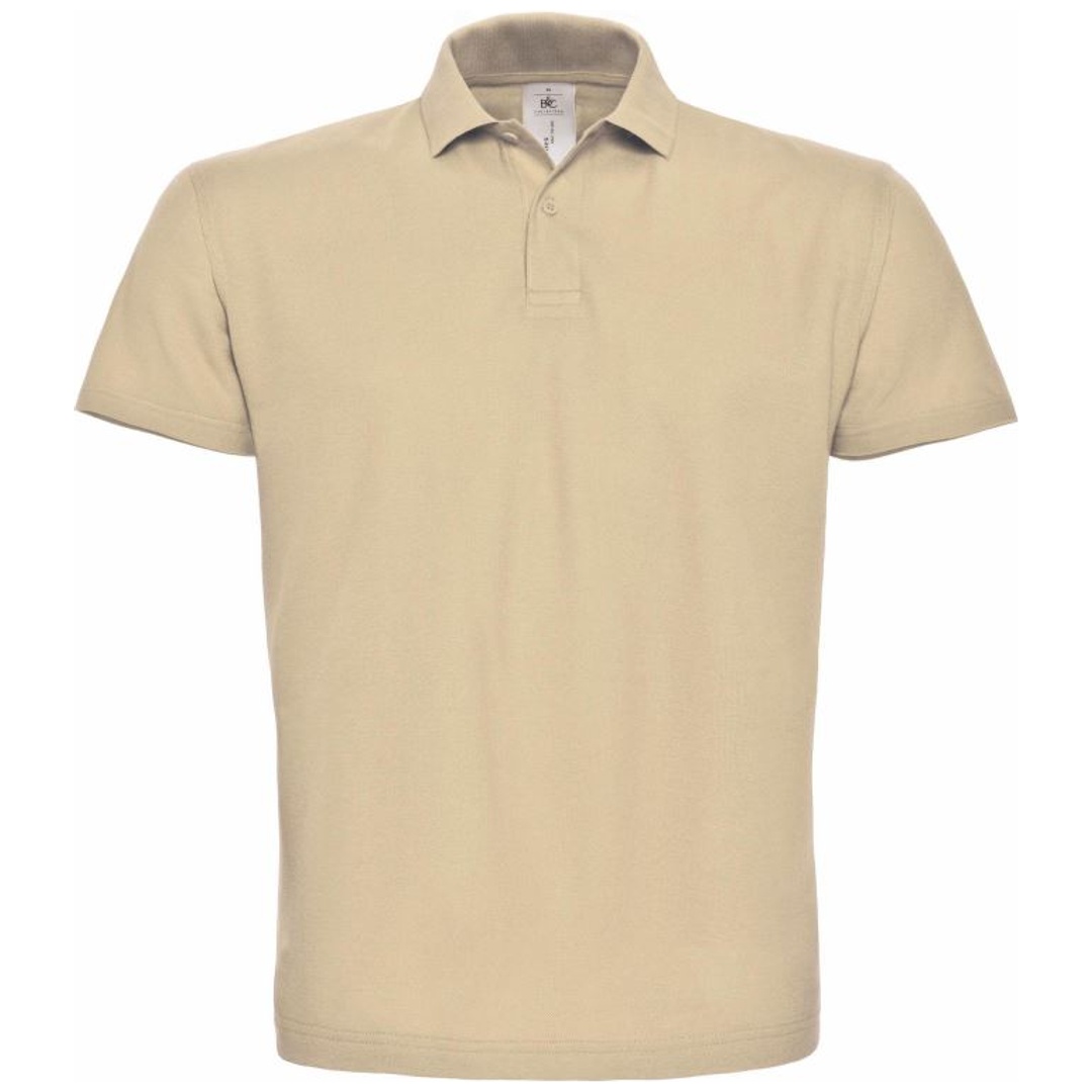 B&C Cotton Classics-01.ID01 Piqué Polo Gr. 3XL sand