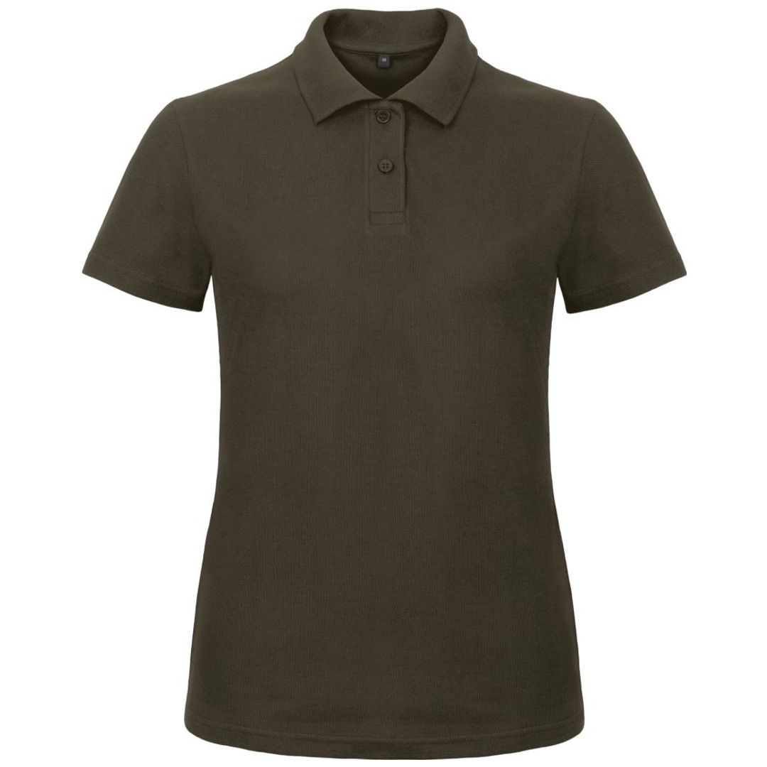B&C Piqué Poloshirt Damen 01.ID10 Gr. XS brown