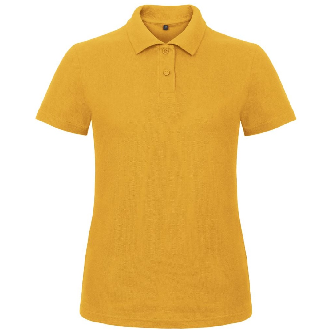 B&C Piqué Poloshirt Damen 01.ID10 Gr. L chili gold