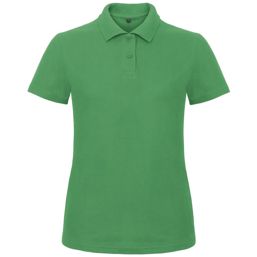 B&C Piqué Poloshirt Damen 01.ID10 Gr. XS kelly green