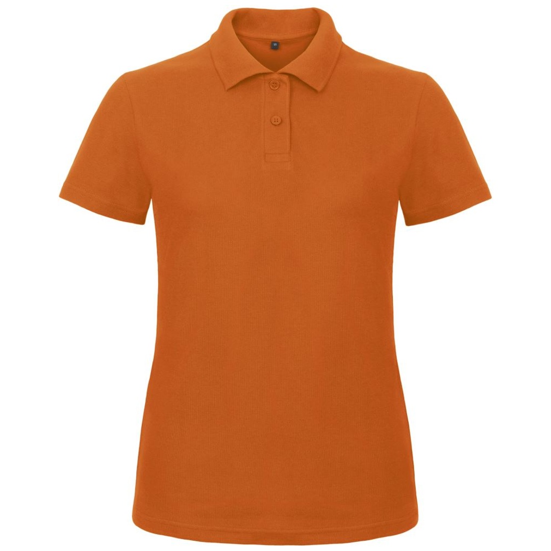 B&C Piqué Poloshirt Damen 01.ID10 Gr. 2XL orange