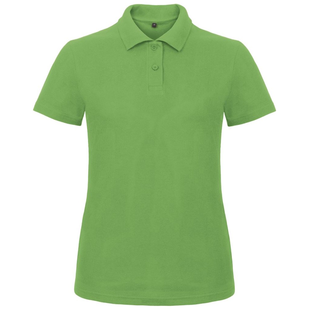 B&C Piqué Poloshirt Damen 01.ID10 Gr. XS real green