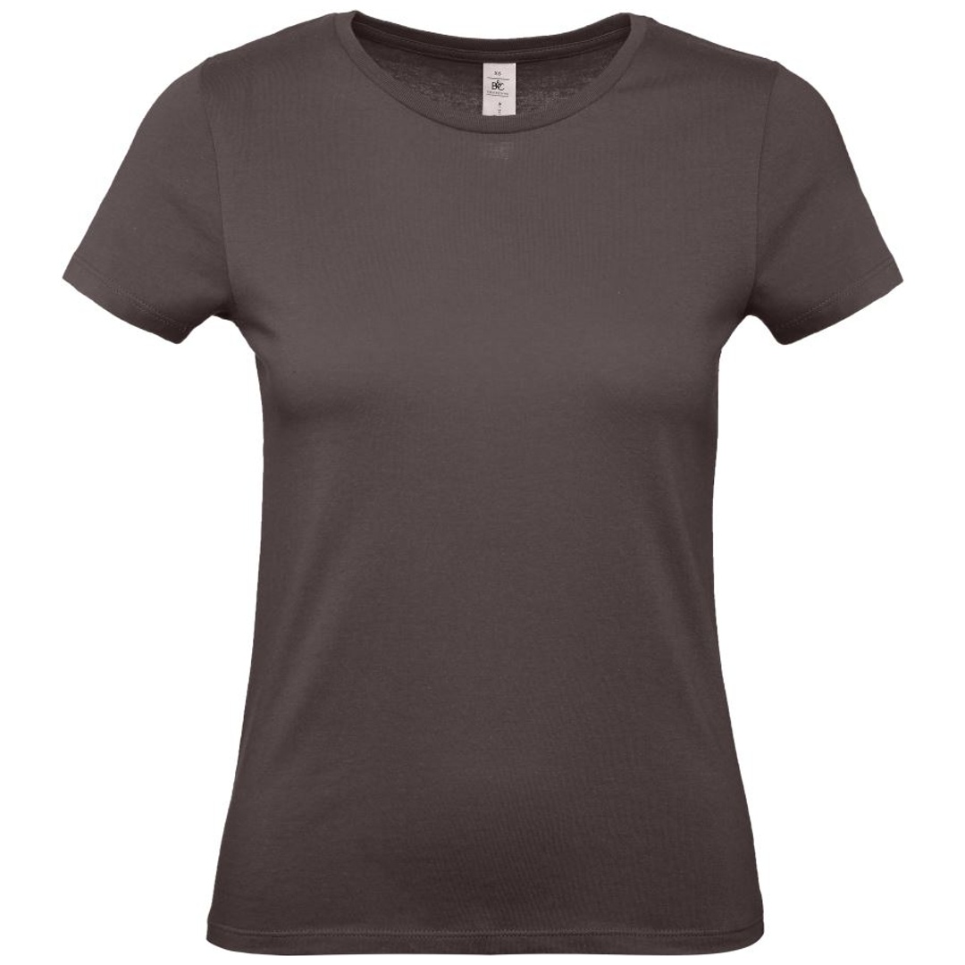 B&C T-Shirt Damen 01.002T Gr. XL bear brown