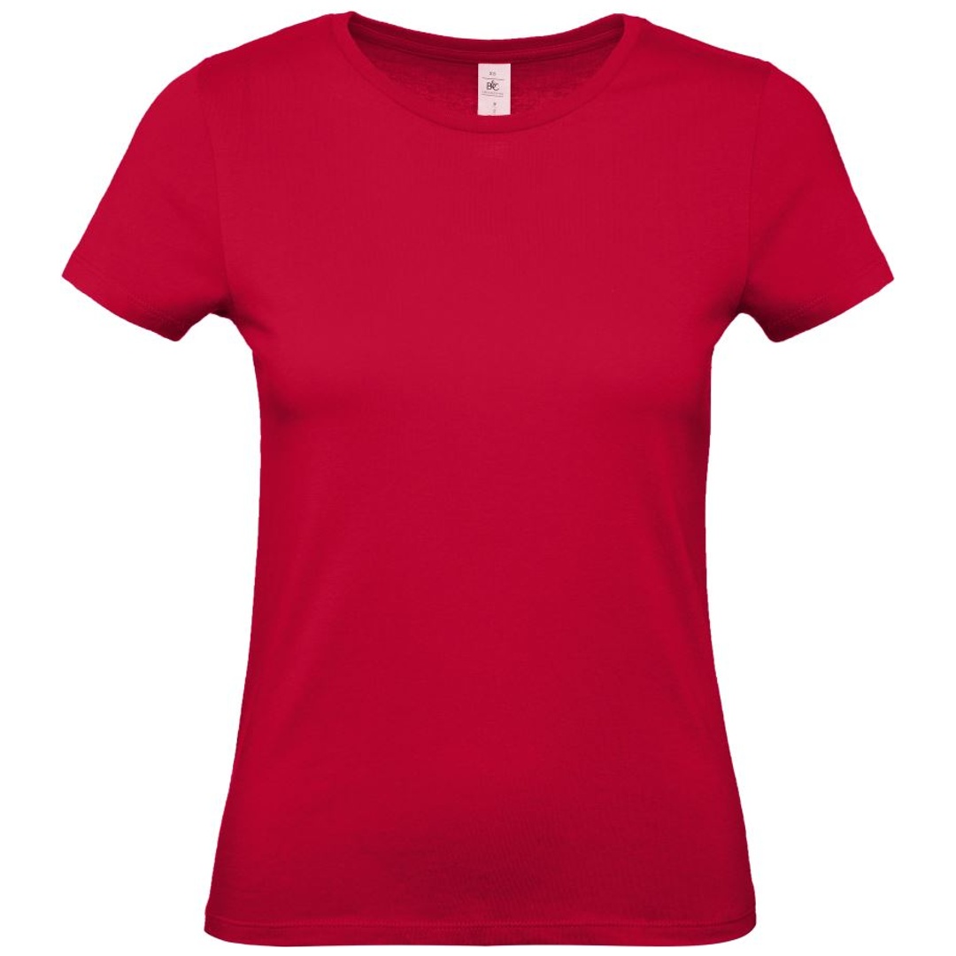 B&C T-Shirt Damen 01.002T Gr. XL deep red