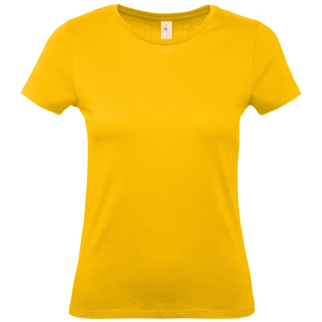B&C T-Shirt Damen 01.002T Gr. M gold