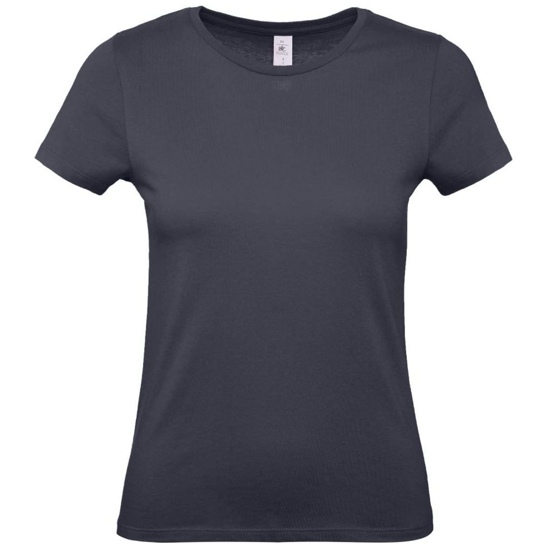 B&C T-Shirt Damen 01.002T Gr. XL light navy