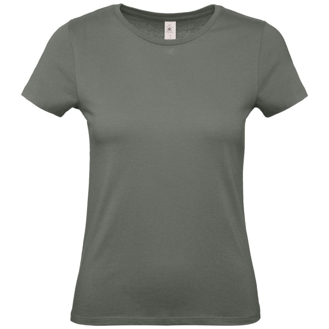 B&C T-Shirt Damen 01.002T Gr. S millennial khaki