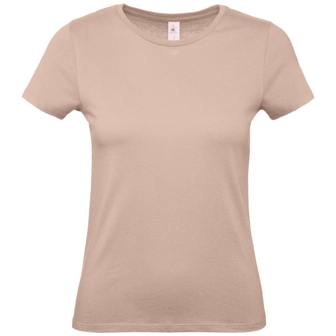 B&C T-Shirt Damen 01.002T Gr. S millennial pink