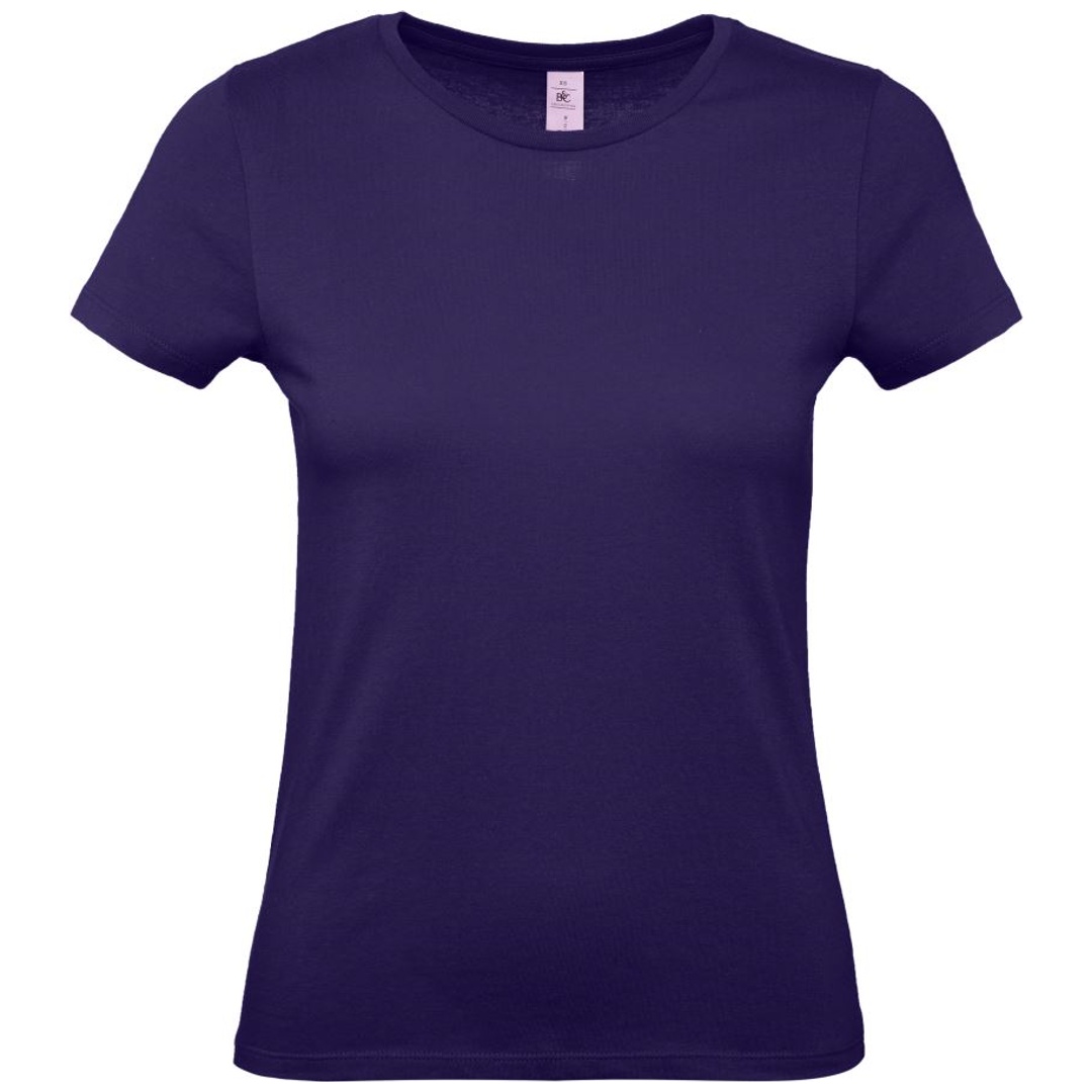 B&C T-Shirt Damen 01.002T Gr. XS urban purple