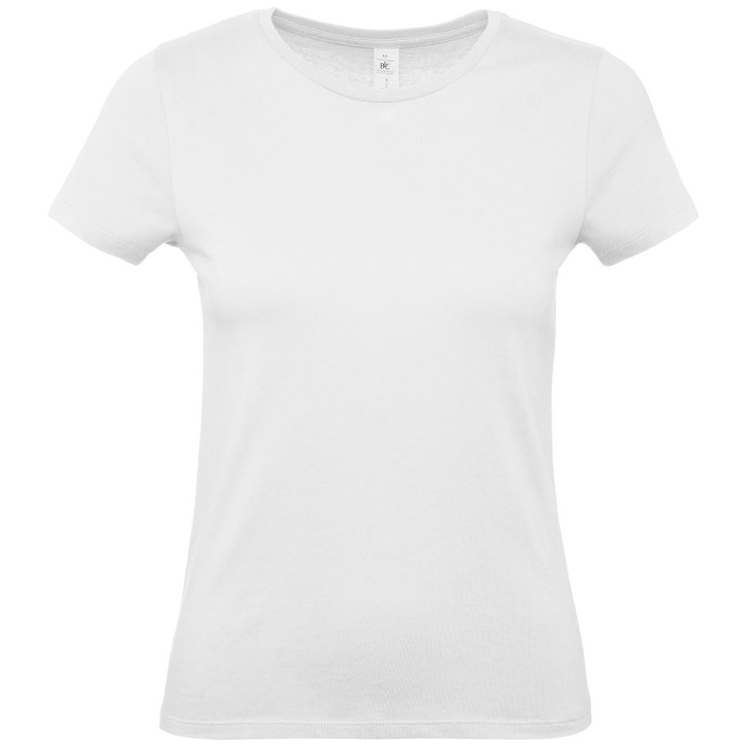 B&C T-Shirt Damen 01.002T Gr. 3XL weiß
