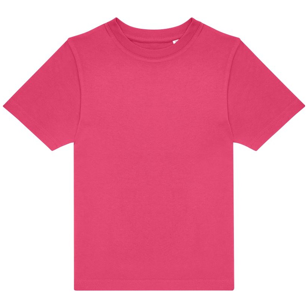 B&C Kinder T-Shirt 01.009T Gr. 3-4 fuchsia
