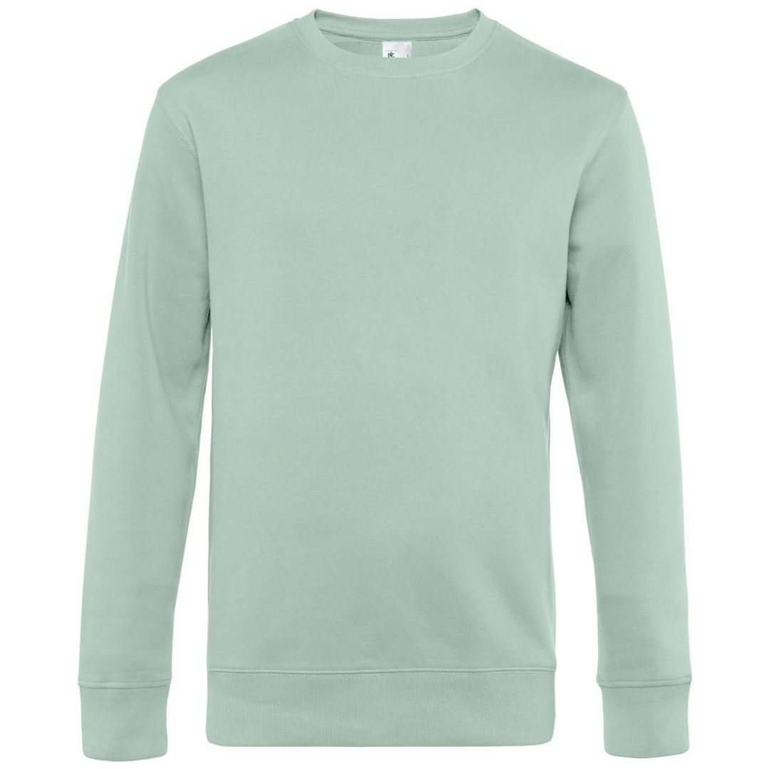 B&C Sweatshirt Herren 01.U01K Gr. S aqua green