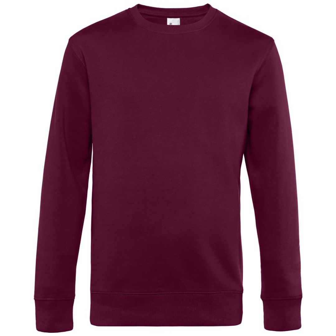 B&C Sweatshirt Herren 01.U01K Gr. XL dark cherry