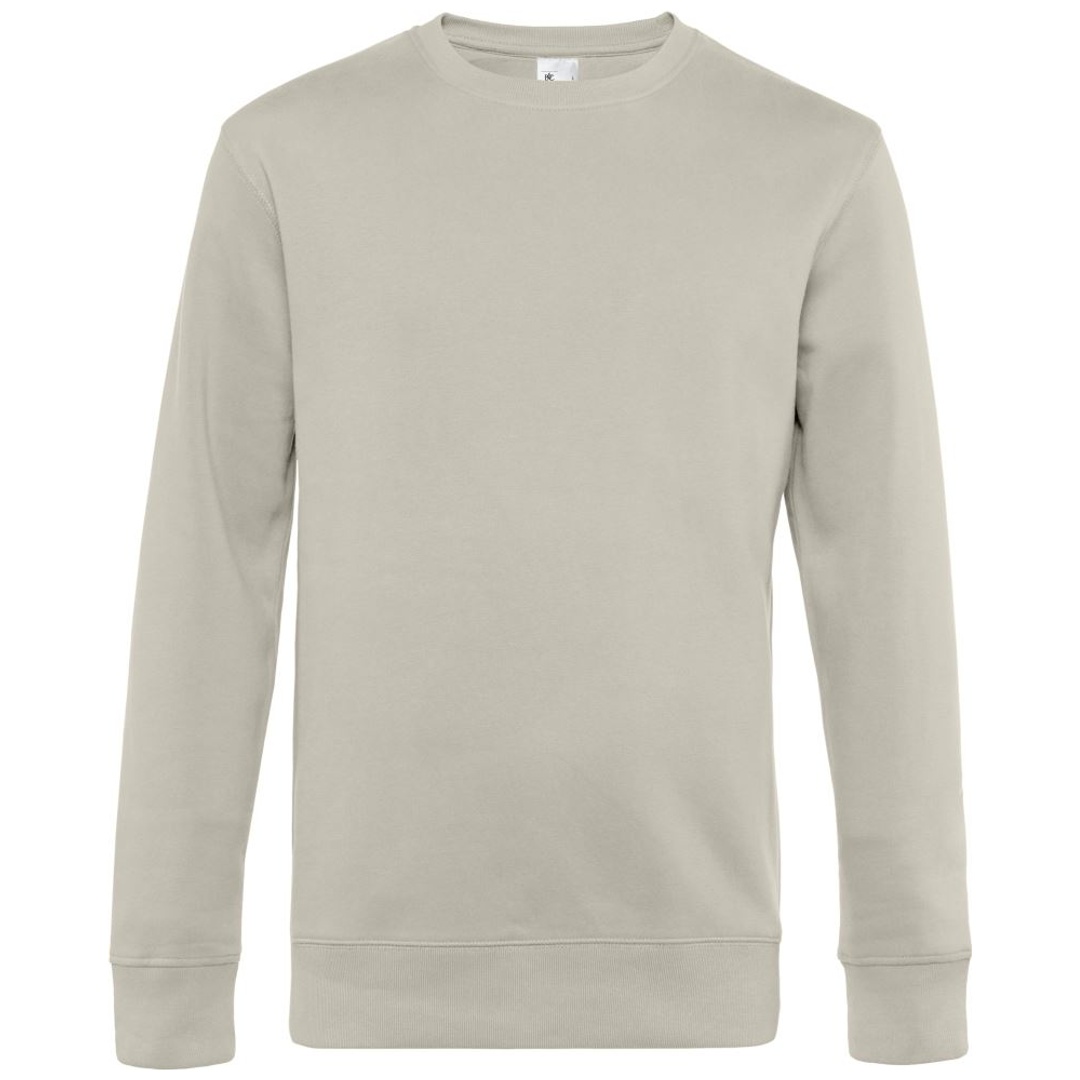 B&C Sweatshirt Herren 01.U01K Gr. 2XL grey fog