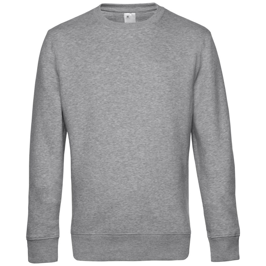 B&C Sweatshirt Herren 01.U01K Gr. 3XL heather grey