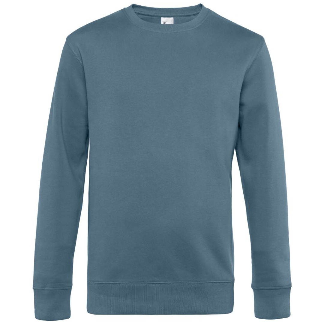B&C Sweatshirt Herren 01.U01K Gr. 3XL nordic blue