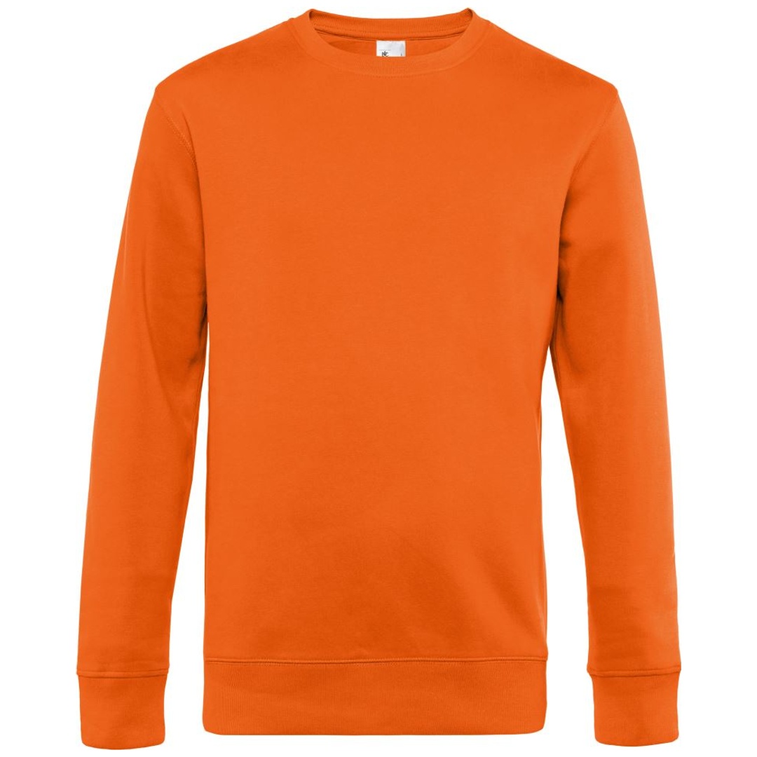 B&C Sweatshirt Herren 01.U01K Gr. XS pure orange