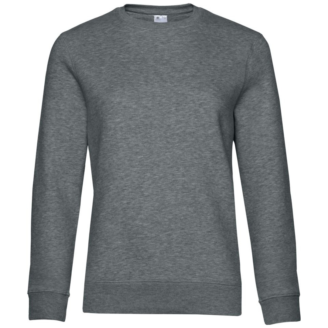 B&C Sweatshirt Damen 01.W01Q Gr. XS heather mid grey
