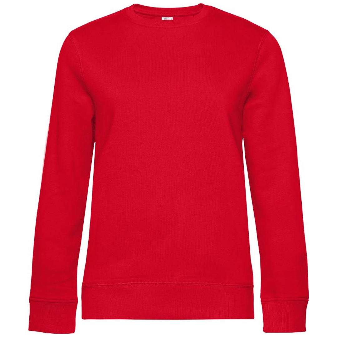 B&C Sweatshirt Damen 01.W01Q Gr. XS red