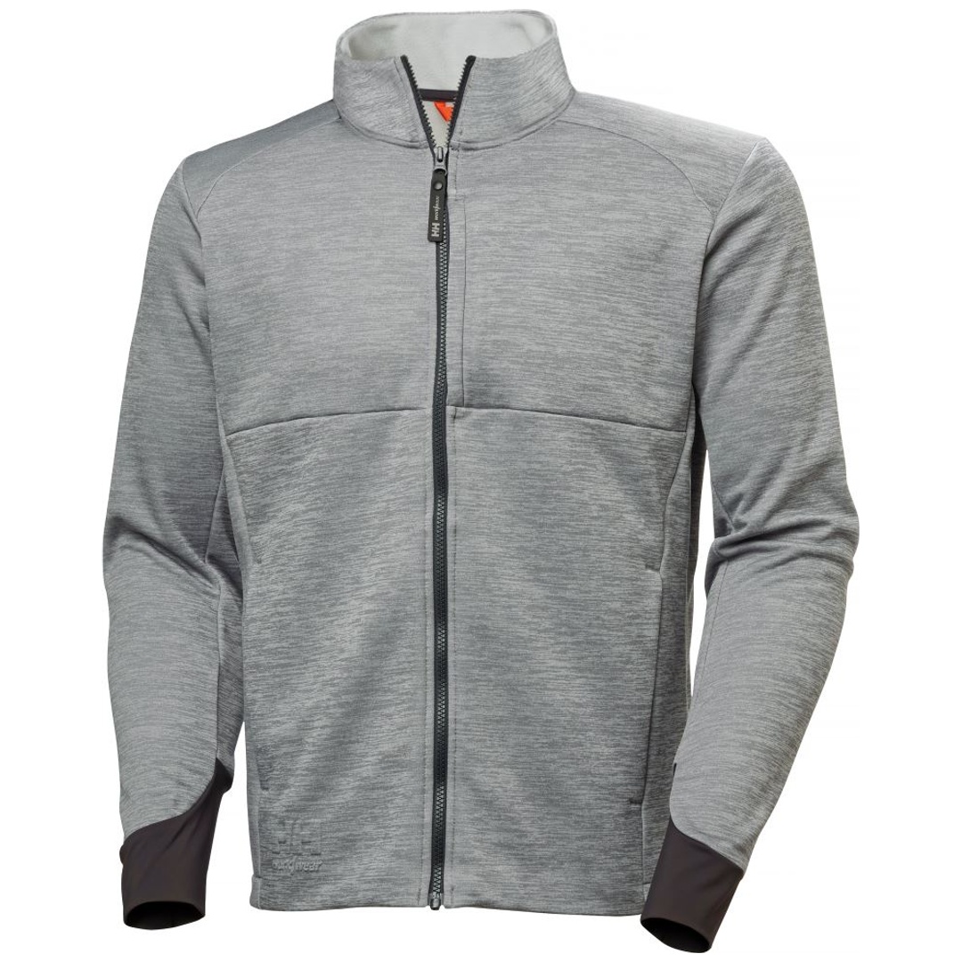 Helly Hansen Workwear Fleecejacke Tech Midlayer 72380 Gr. 4XL grey melange