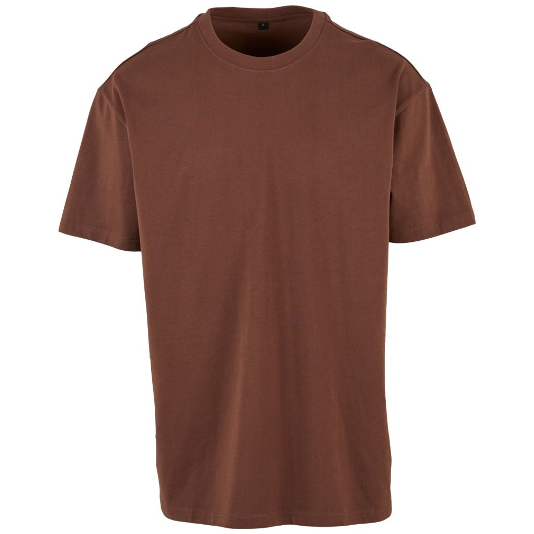 Build your Brand Schweres Oversize T-Shirt 56.0102 Gr. 2XL chocolate brown