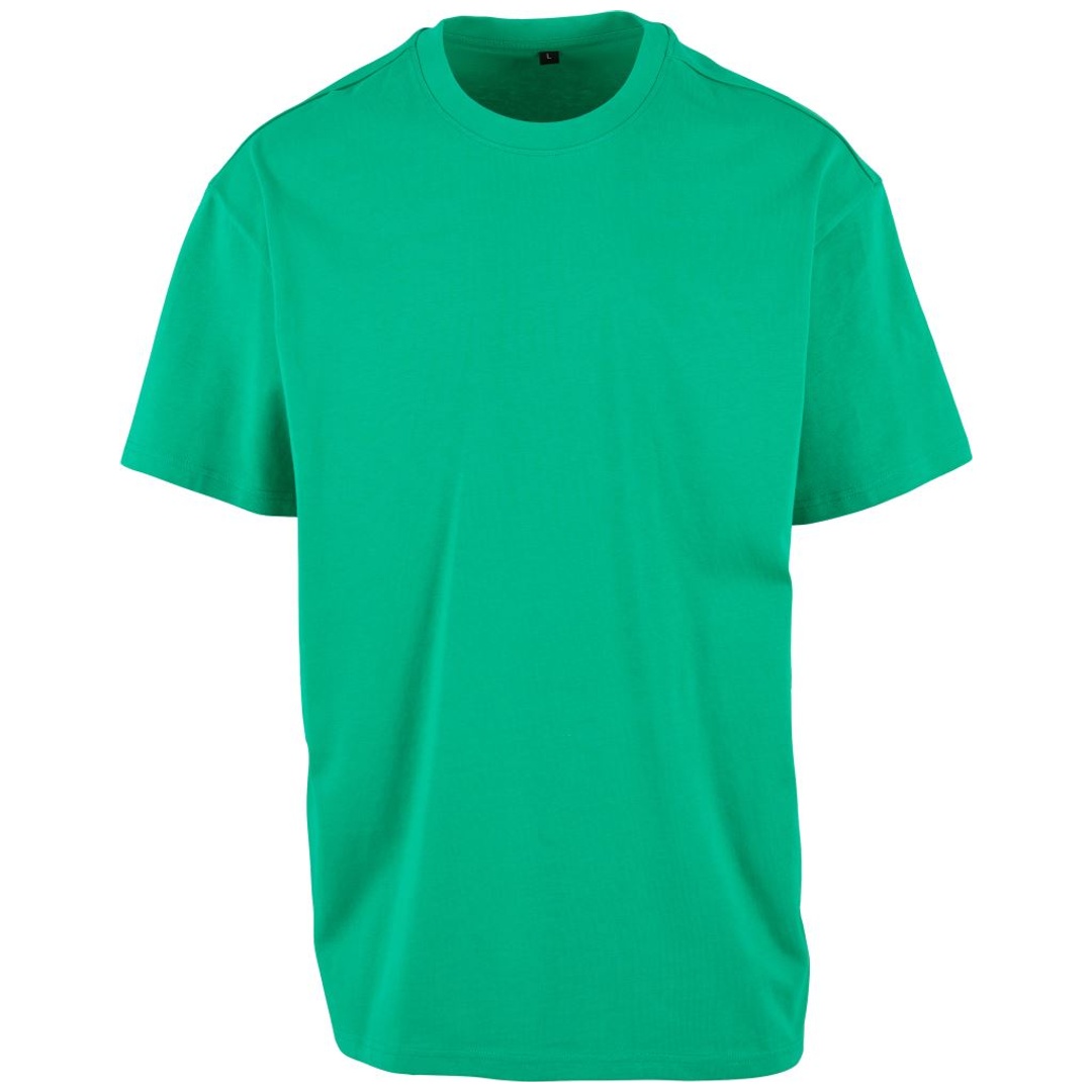 Build your Brand Schweres Oversize T-Shirt 56.0102 Gr. M grass green