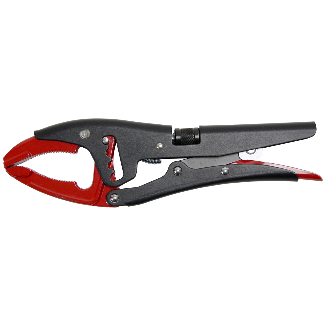 KS Tools 10-Zoll-Schraubzwinge „Pro“ mit langen Backen, 0–85 mm