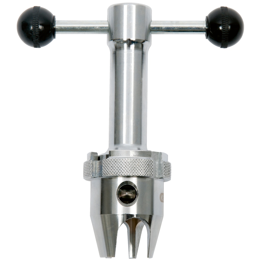 KS Tools Verchromter Spundenschlüssel mit Adapter