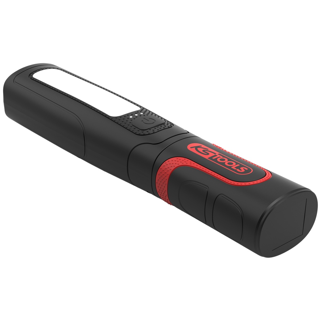 KS Tools Wendbare, wiederaufladbare Handlampe mit 600 Lumen