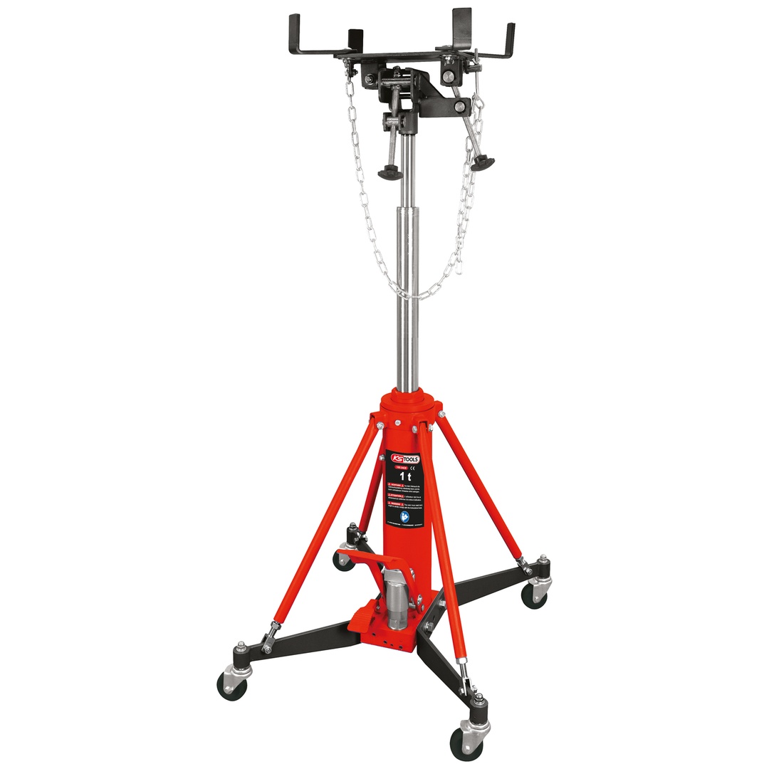 KS Tools Niedriger Grubenheber zum Ausbau des Getriebes, 1 t