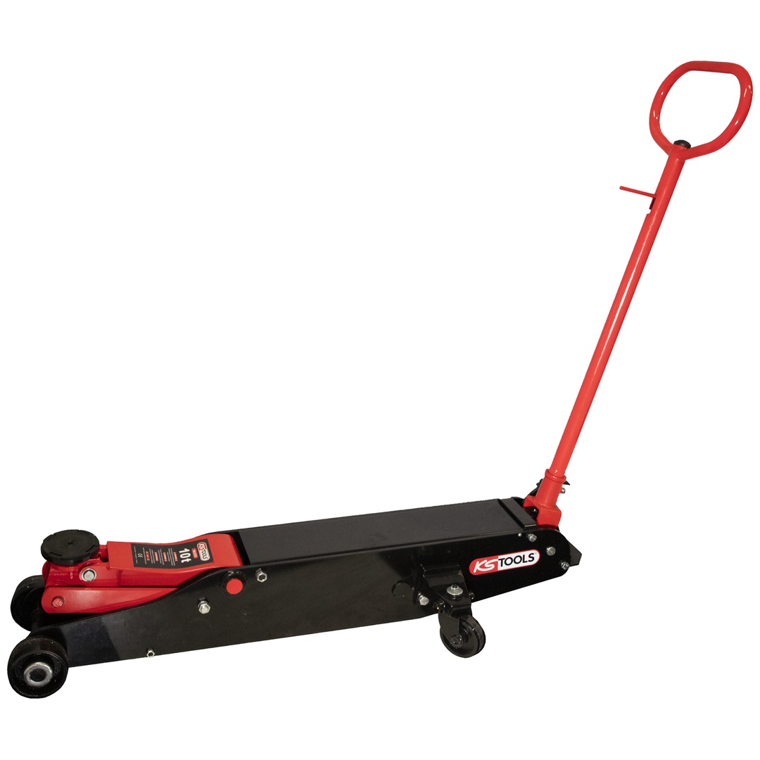 KS Tools Langer LKW-Wagenheber aus Stahl - 10 t