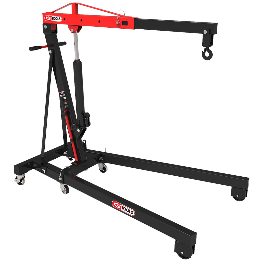 KS Tools Klappbarer Mobilkran, 2 t