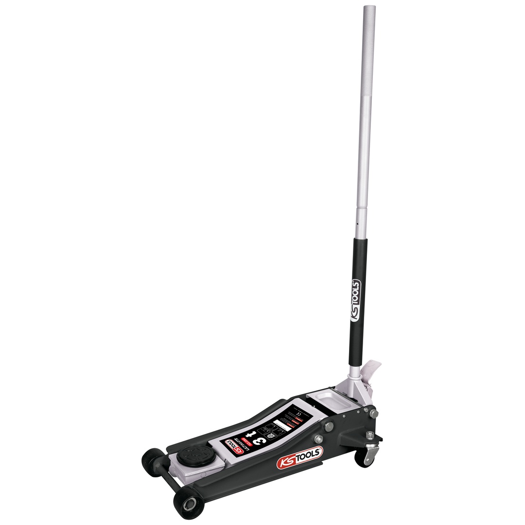 KS Tools ULTIMATE 3 t extraflacher Hydraulikwagenheber aus Stahl