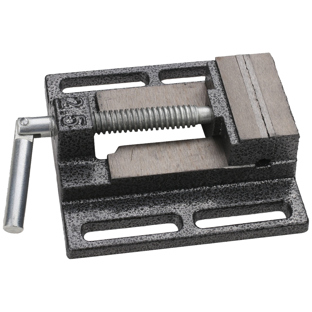 KS Tools Parallelbacken-Schraubstock 63 mm, Öffnung 50 mm für Säulenbohrmaschine 500.8451