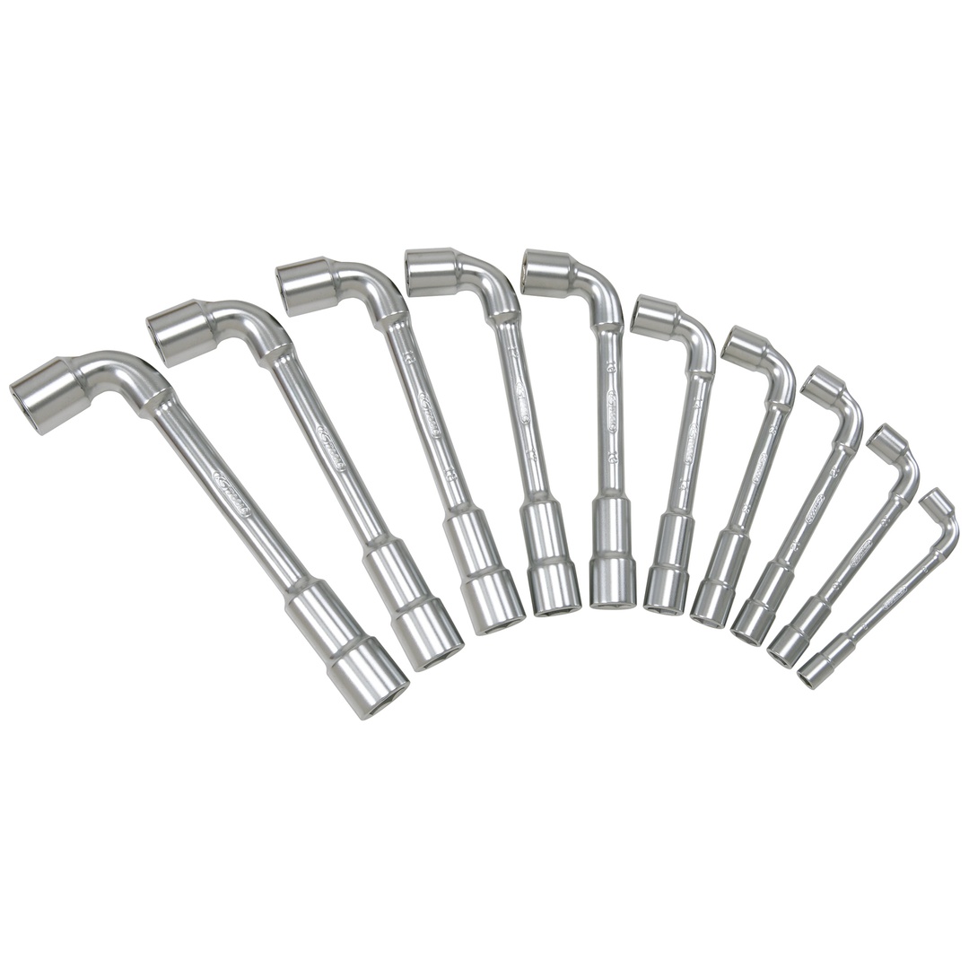 KS Tools Set mit 10 metrischen Sechskant-Steckschlüsseln, 8–19 mm