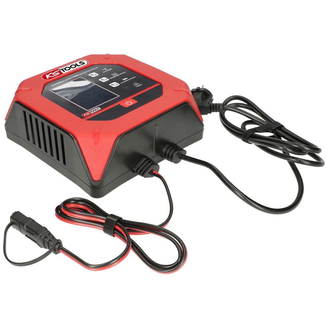 KS Tools Batterieladegerät 12/24 V, 15 A/7,5 A