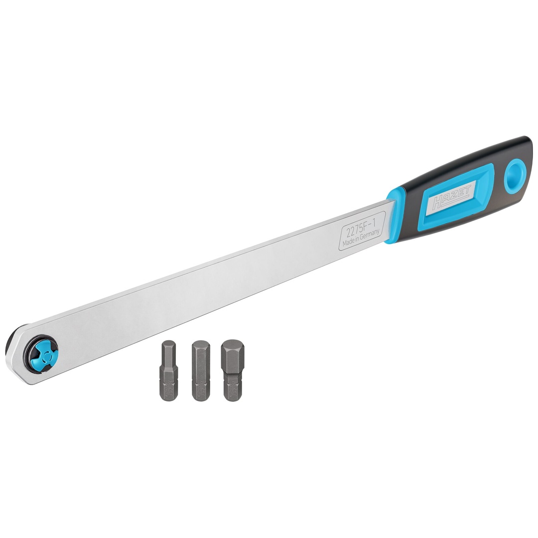 Hazet Pedalschlüssel, 5/16 (8 mm) Sechskant massiv, Innensechskant Profil, 4-tlg., 6, 8, 10