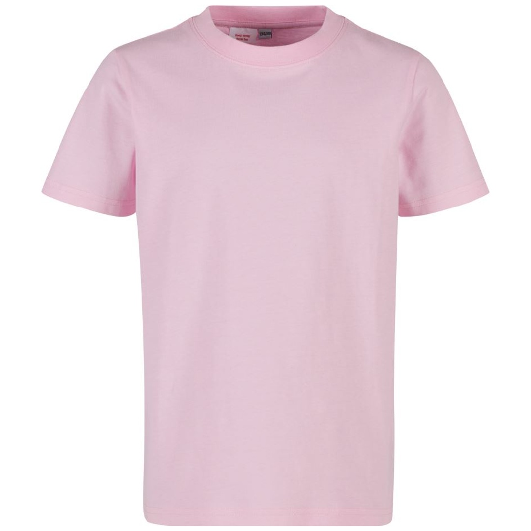 Build your Brand Schweres Kinder T-Shirt 56.0116 Gr. 134-140 soft pink