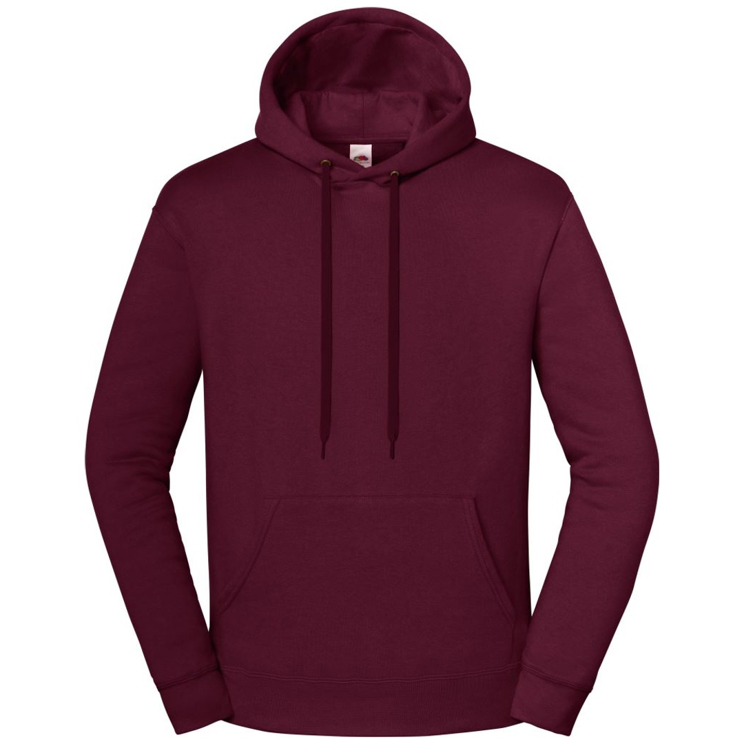 Fruit of the Loom Schwerer Hoodie 16.2284 Gr. M burgundy