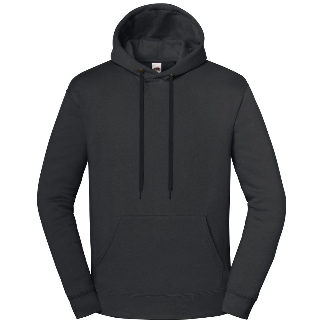 Fruit of the Loom Schwerer Hoodie 16.2284 Gr. L light graphite