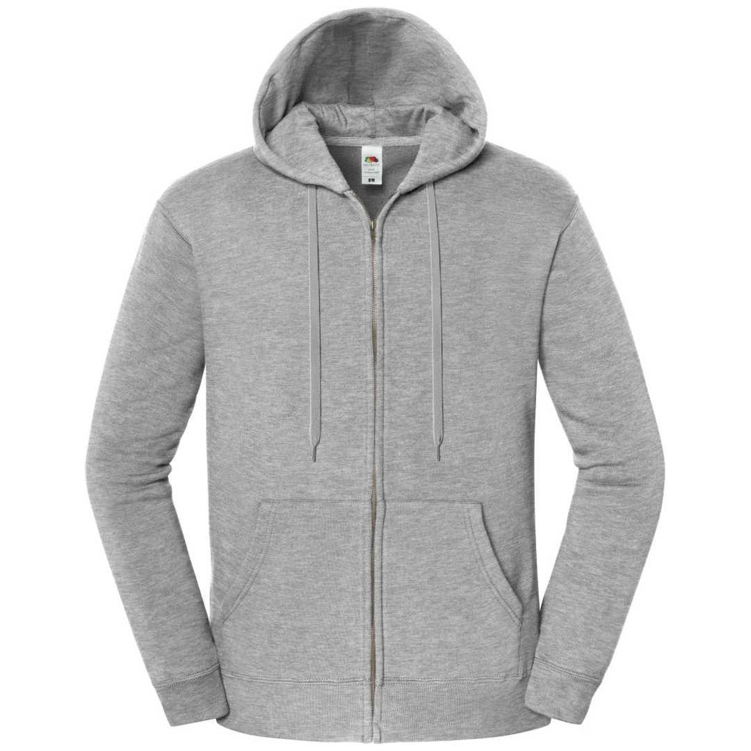 Fruit of the Loom Sweatshirtjacke 16.2286 Gr. 3XL athletic heather