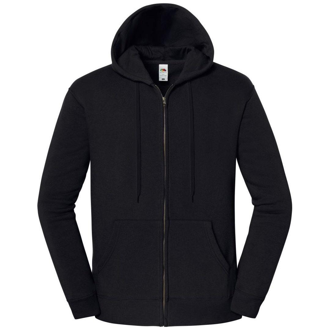 Fruit of the Loom Sweatshirtjacke 16.2286 Gr. L black