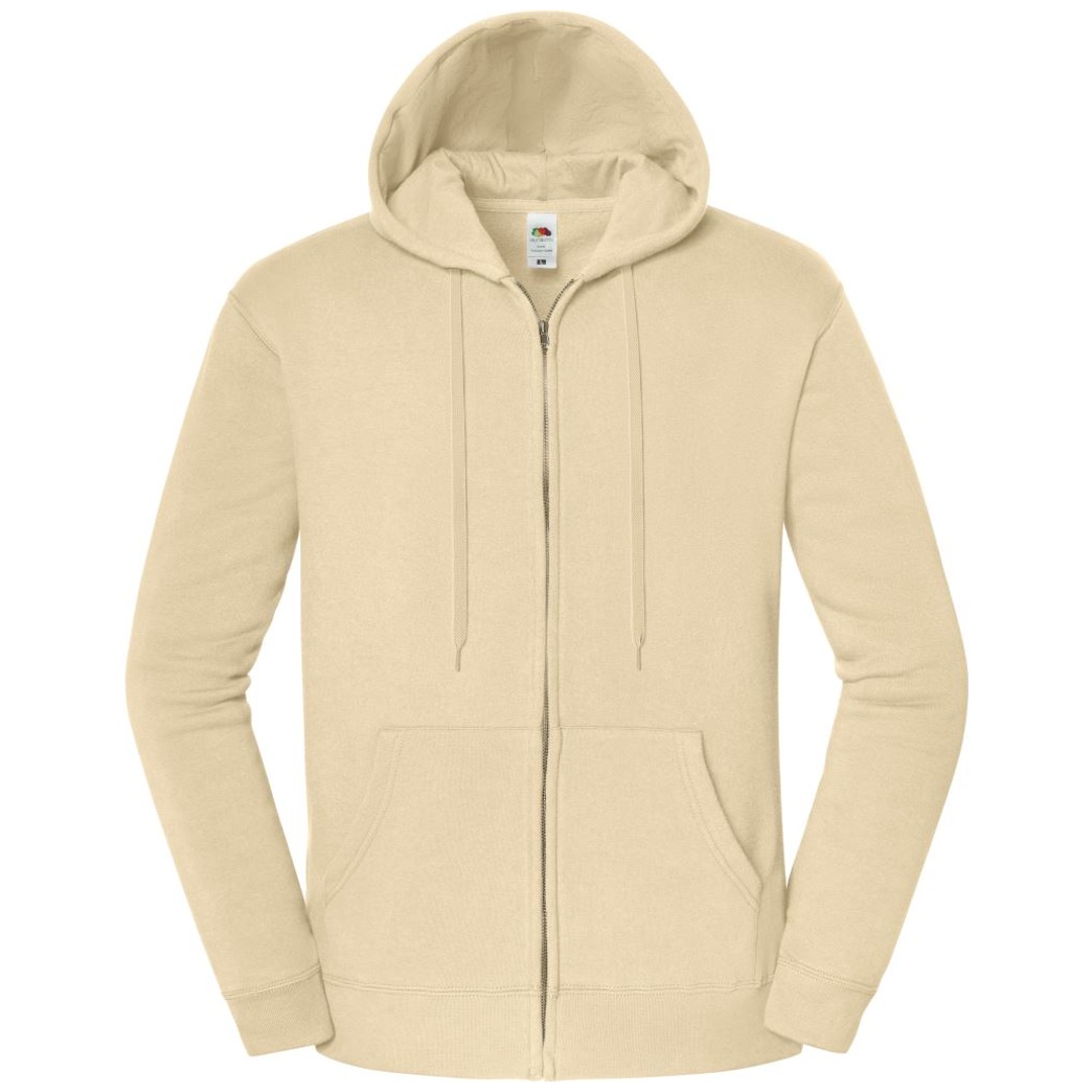 Fruit of the Loom Sweatshirtjacke 16.2286 Gr. XL desert sand
