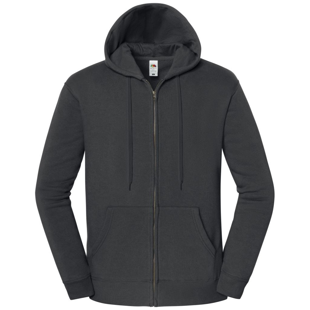Fruit of the Loom Sweatshirtjacke 16.2286 Gr. S light graphite