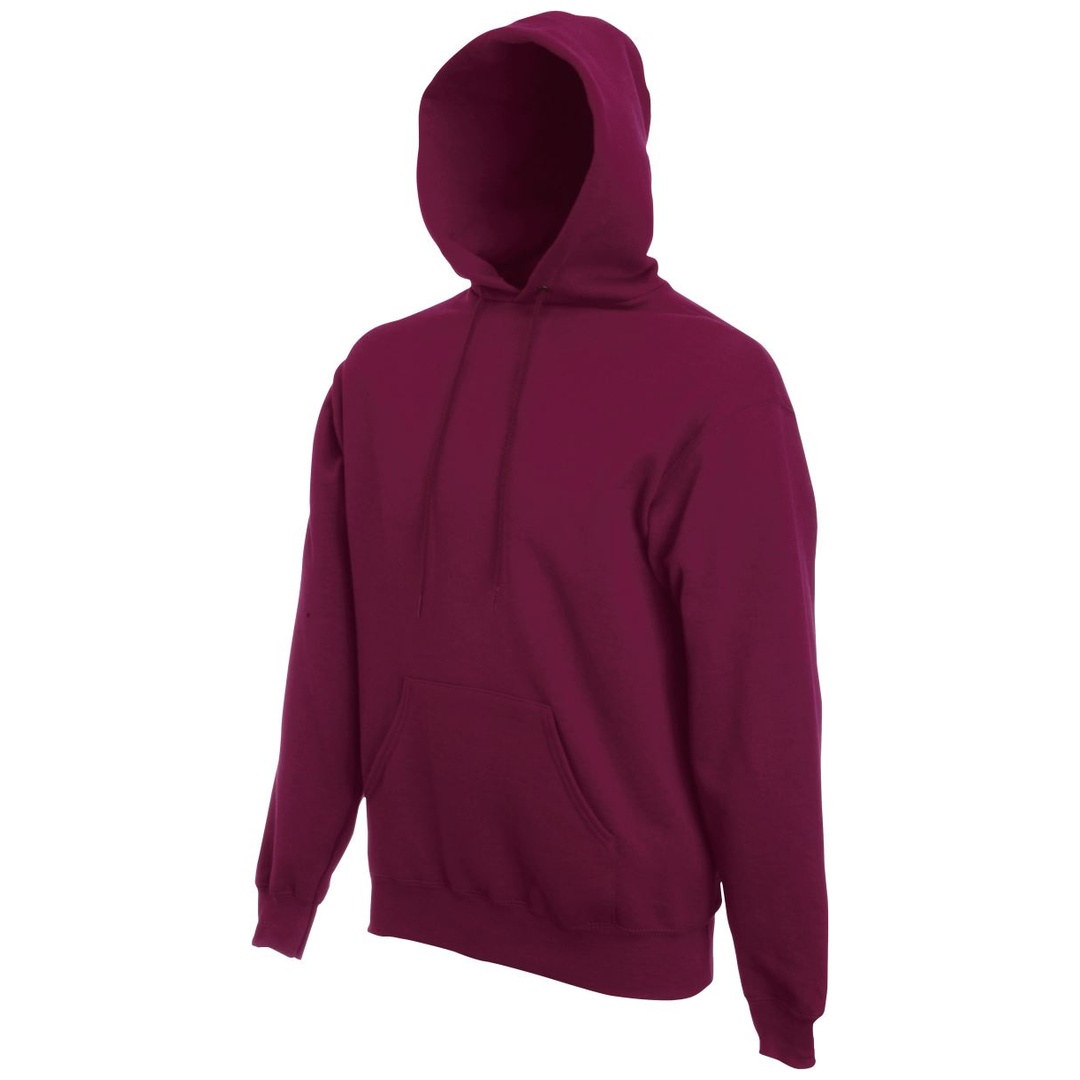Fruit of the Loom Hoodie 16.2208 Gr. S burgundy