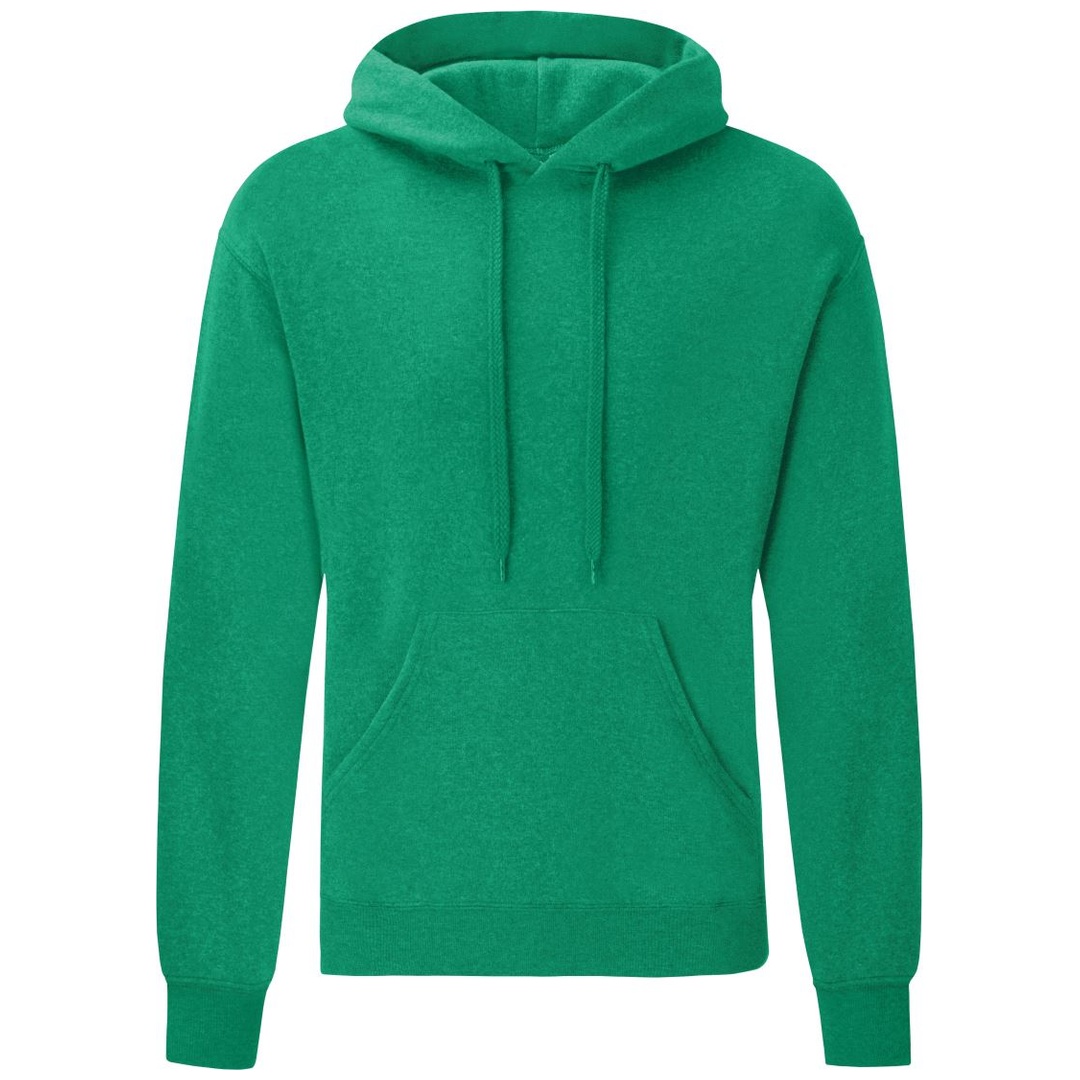 Fruit of the Loom Hoodie 16.2208 Gr. 2XL heather green