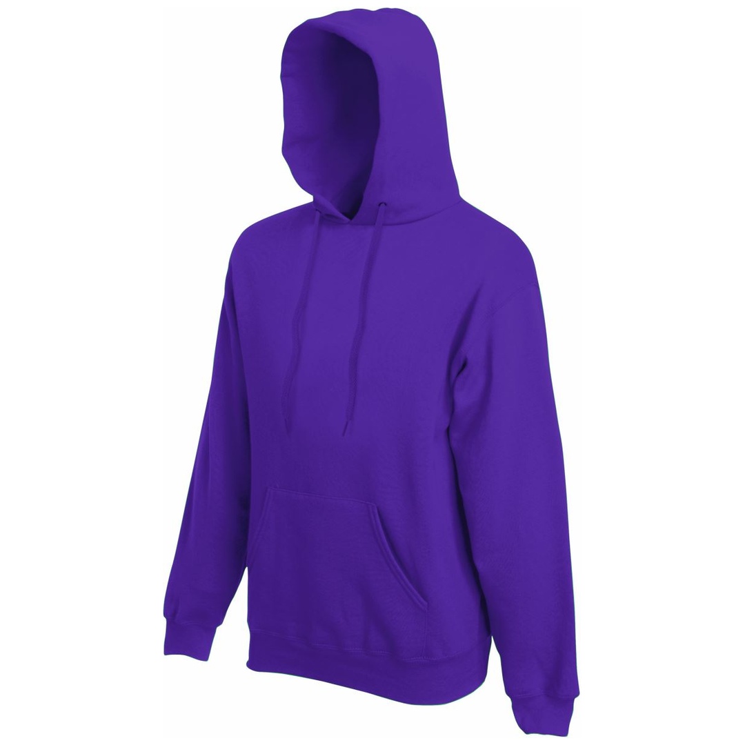 Fruit of the Loom Hoodie 16.2208 Gr. L purple